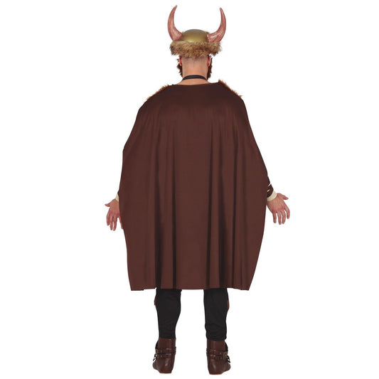 Mens Brown Viking Costume