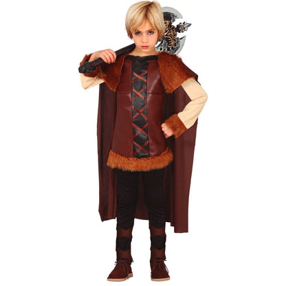 Kids Brown Viking Costume