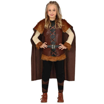 Kids Brown Viking Costume