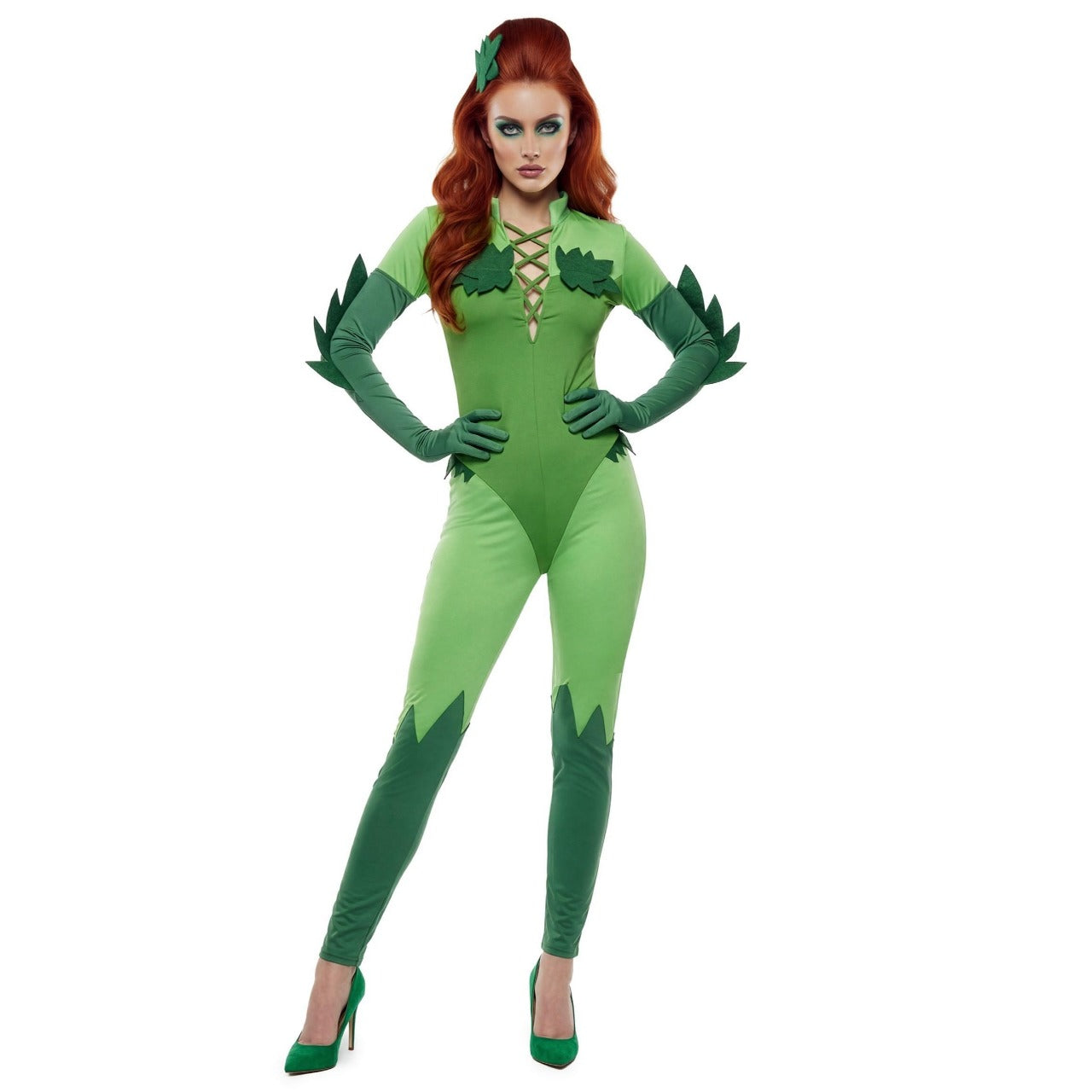 Womens Poison Ivy Villain Costume