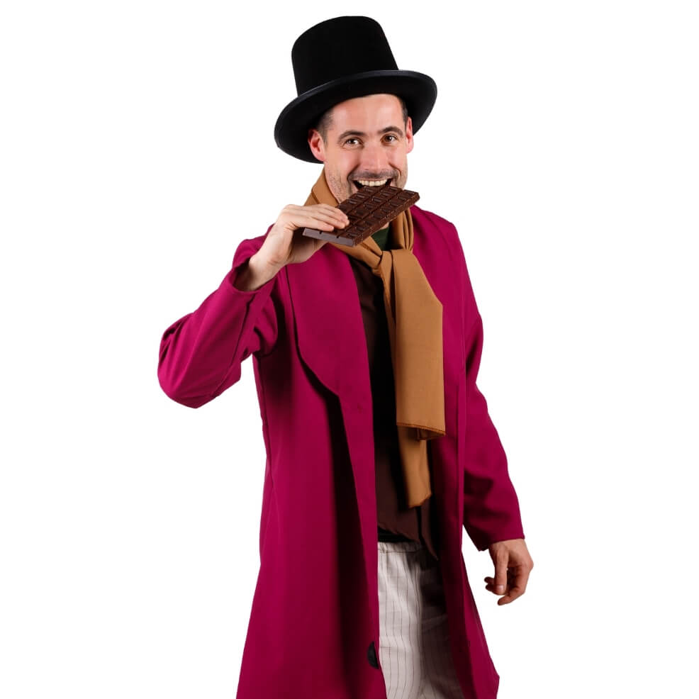 Mens Deluxe Willy Wonka Costume
