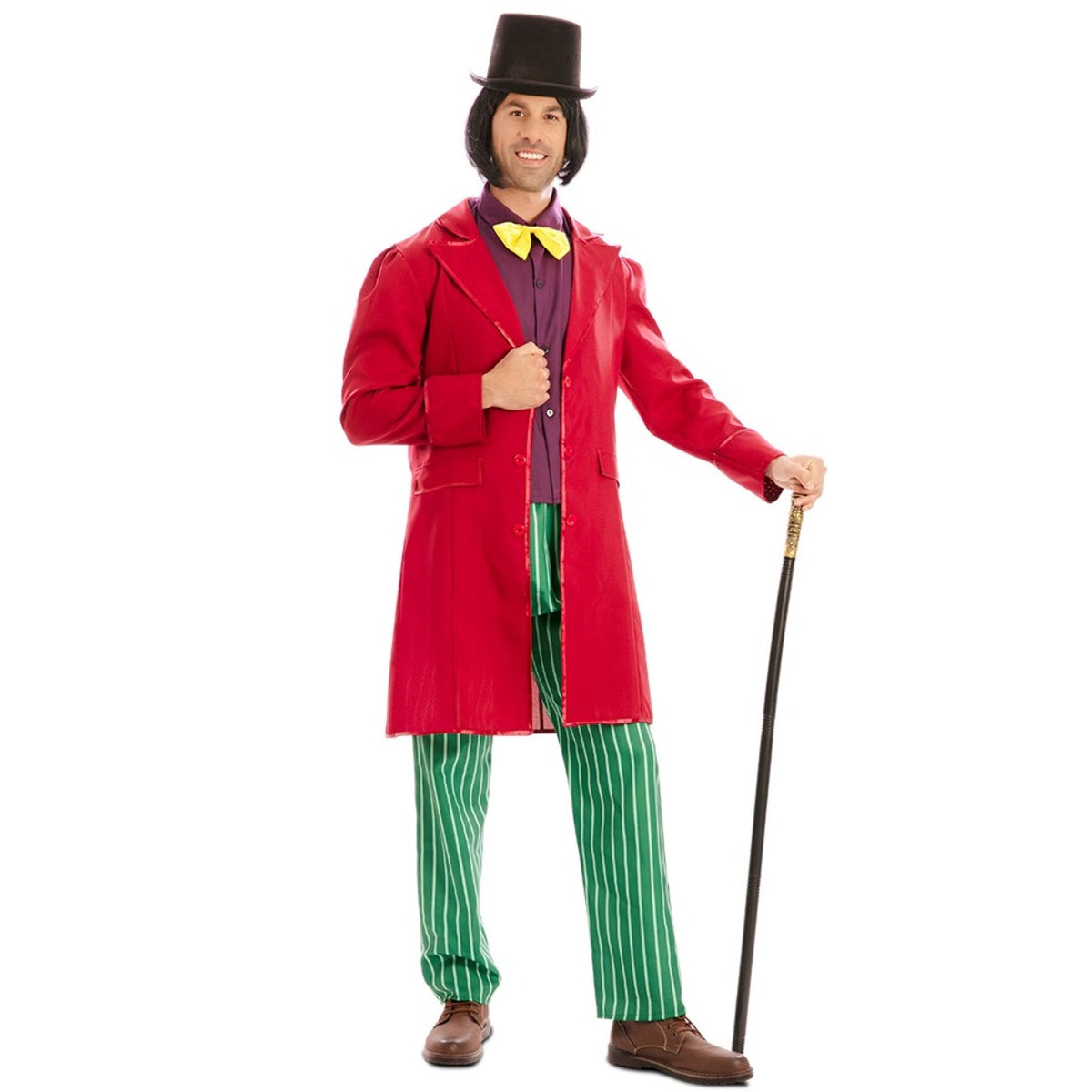 Mens Willy Wonka Bow tie Costume