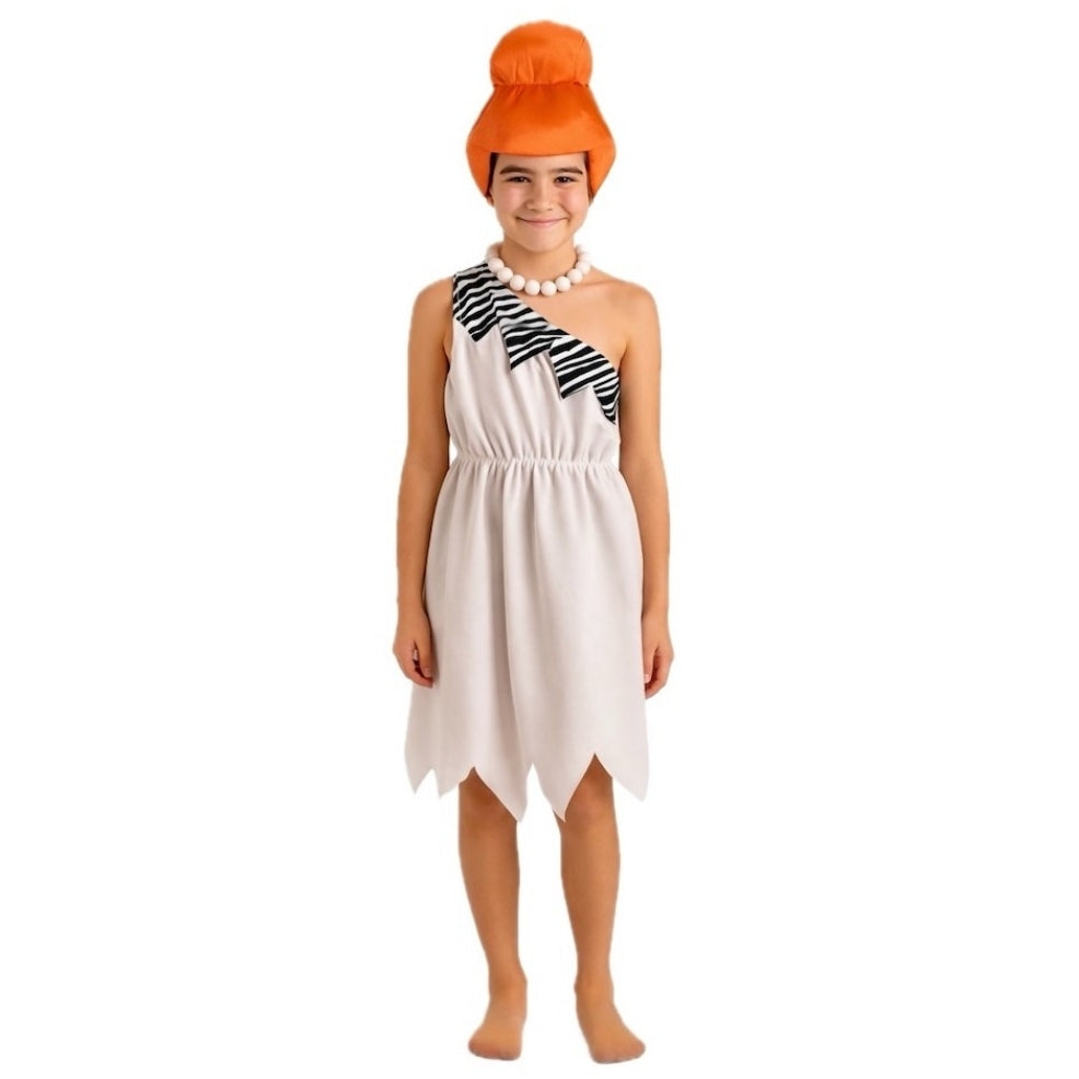 Girls Wilma Cavewoman Costume