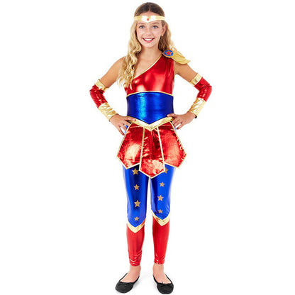 Girls Wonder Stars Costume