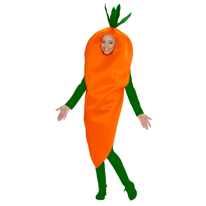Orange Carrot Adult Costume