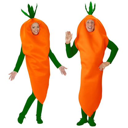 Orange Carrot Adult Costume