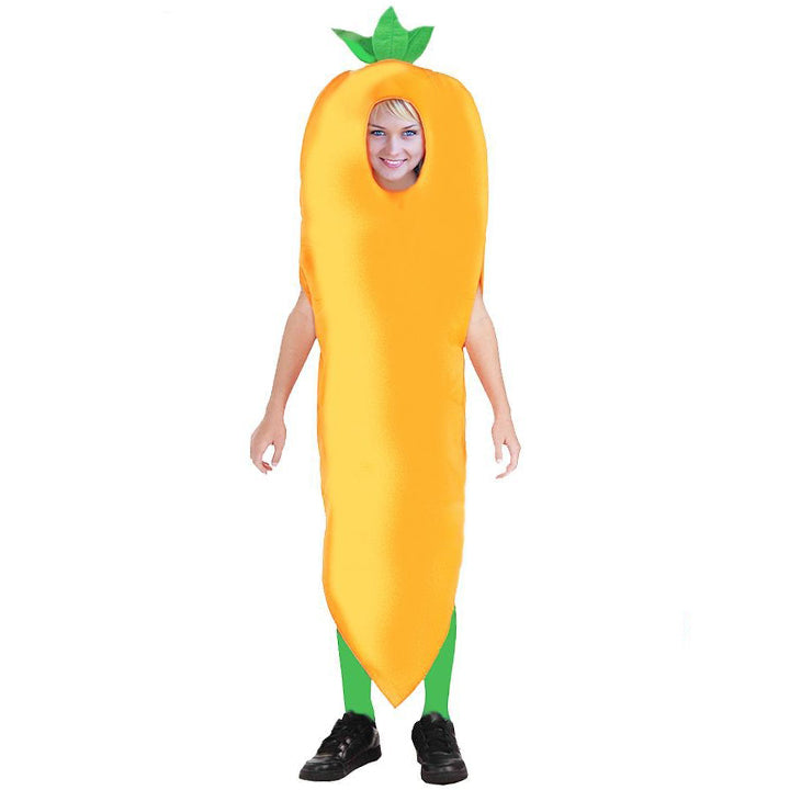 Kids Orange Carrot Costume