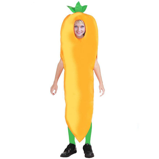 Kids Orange Carrot Costume