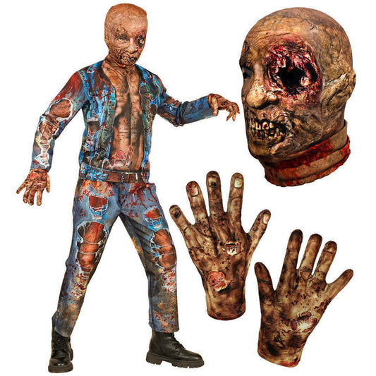 Boys Bloody Zombie Costume