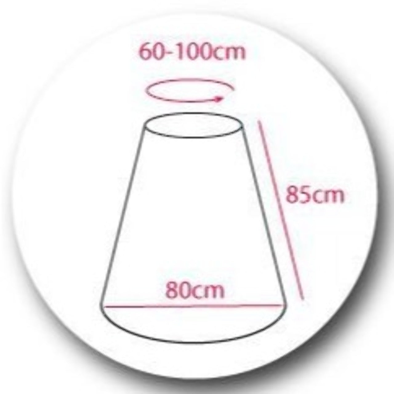 Petticoat with 3 Hoops