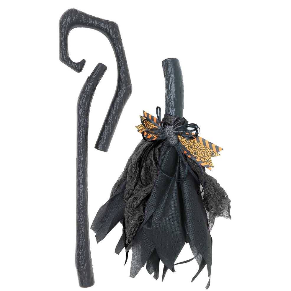 Black Witch Detachable Broom