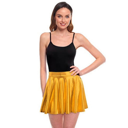 Metallic Gold Skirt