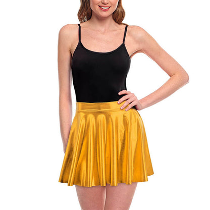 Metallic Gold Skirt