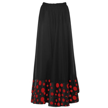 Black Flamenco Skirt