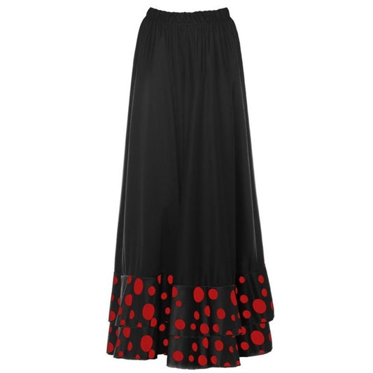 Black Flamenco Skirt
