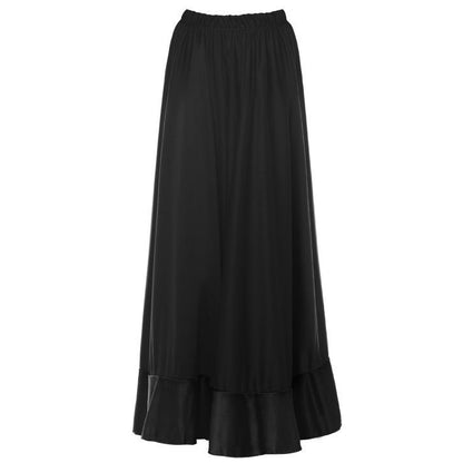 Black Flamenco Practice Skirt