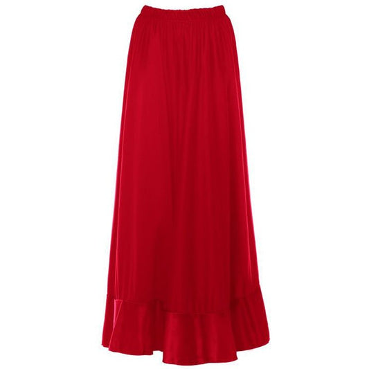Red Flamenco Practice Skirt