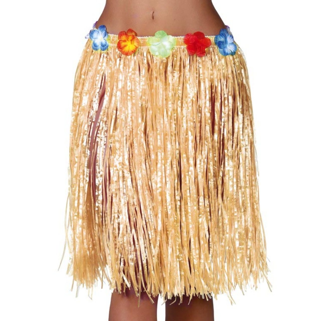 Short Straw Hawaiian Skirt