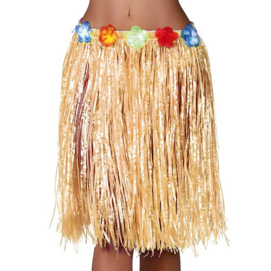 Short Straw Hawaiian Skirt