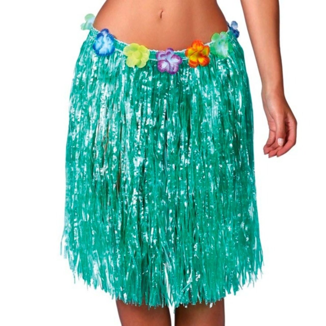 Short Green Hawaiian Skirt