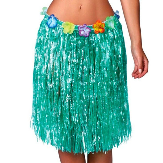 Short Green Hawaiian Skirt