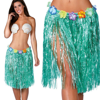 Short Green Hawaiian Skirt