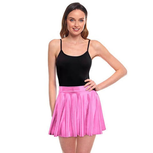 Metallic Pink Skirt