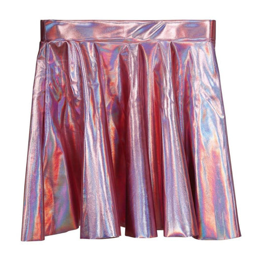 Eco Metallic Pink Skirt