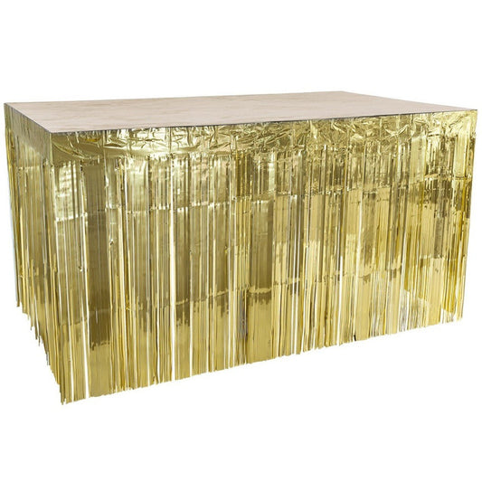 Golden Table Skirt