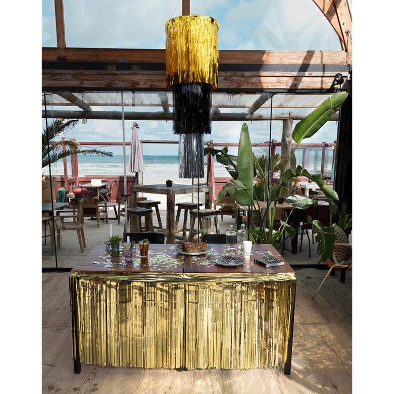 Golden Table Skirt