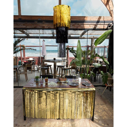 Golden Table Skirt