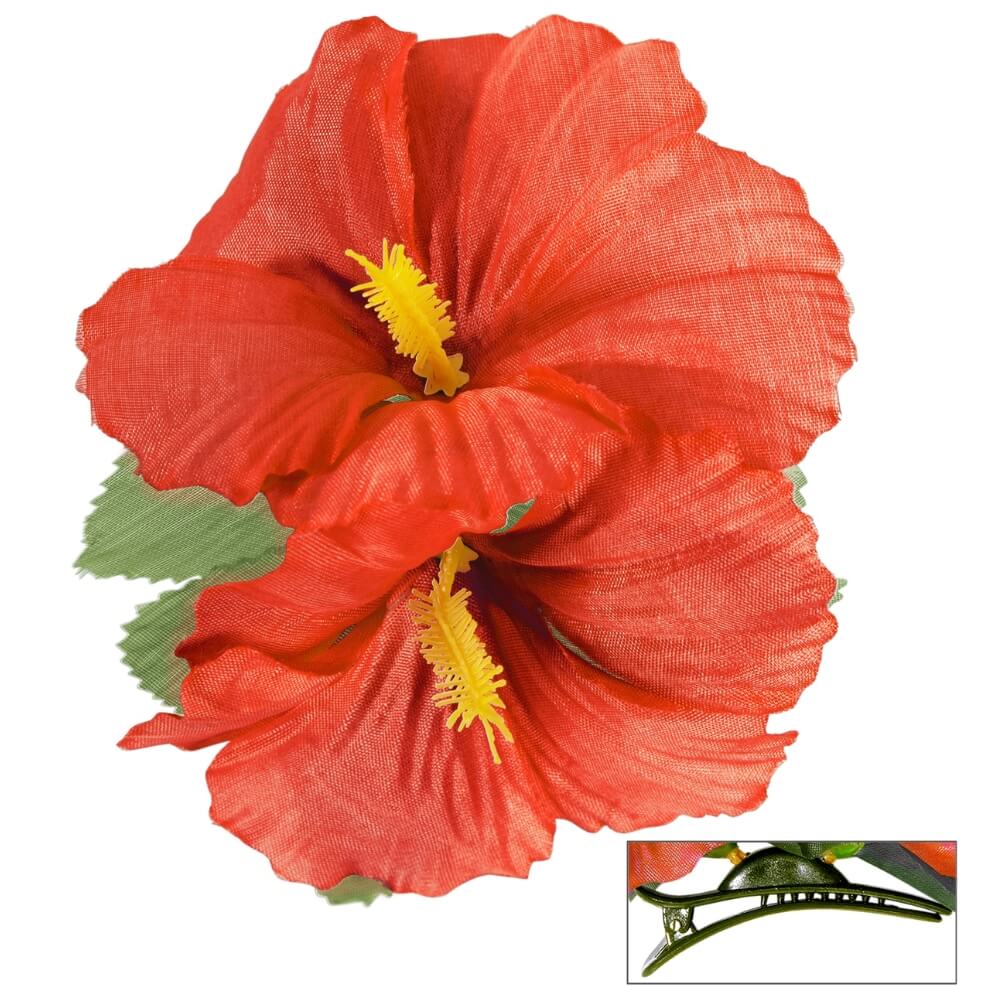 Red Hawaiian Flower