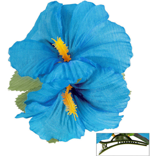Turquoise Hawaiian Flower