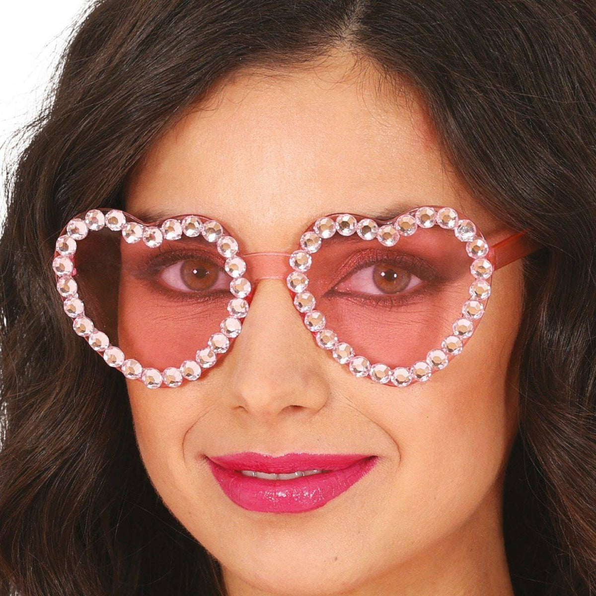Glitter Heart Glasses
