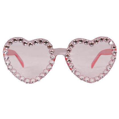 Glitter Heart Glasses