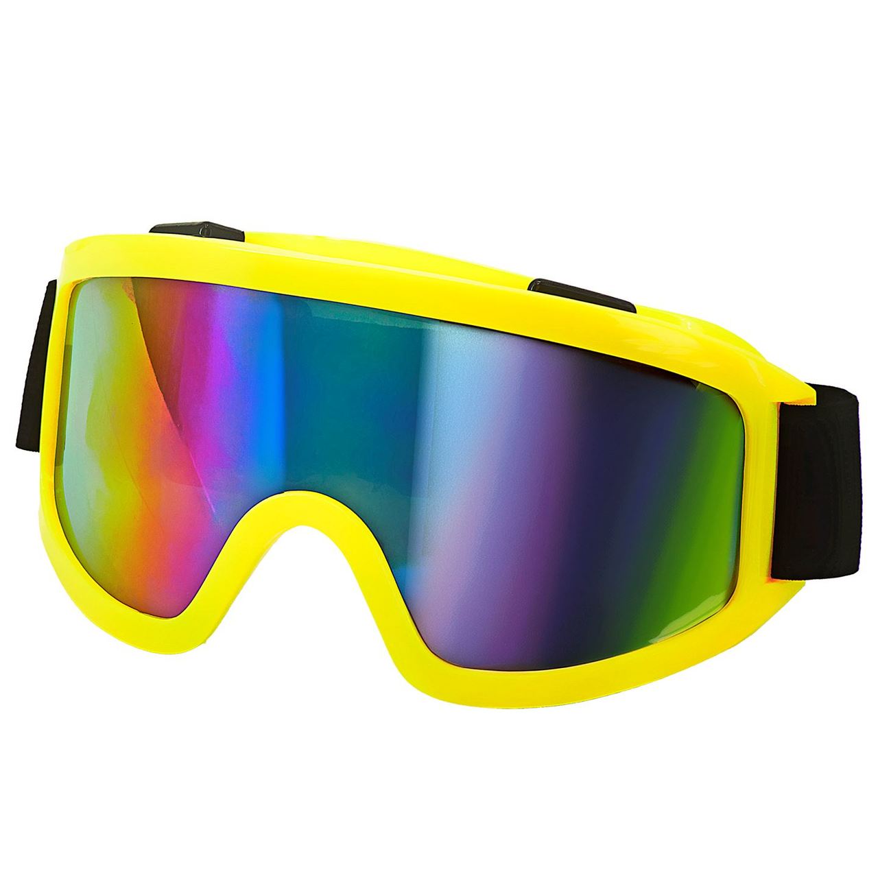 Yellow Ski Glasses