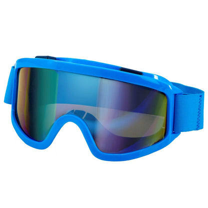 Blue Ski Glasses