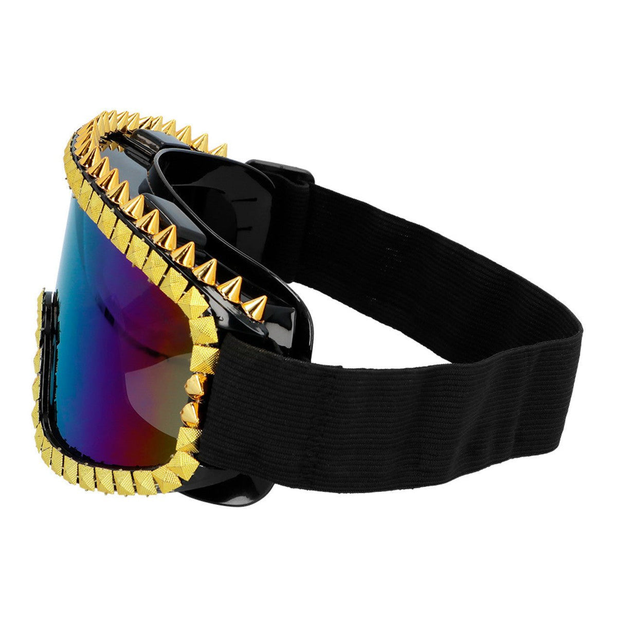 Gold Ski Glasses