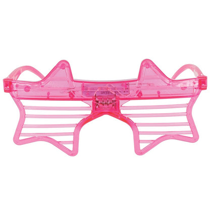 Light-up Star Glasses with LED (Assorted colours)