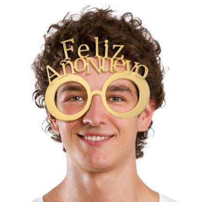 Happy New Year Glasses (Assorted Colours)