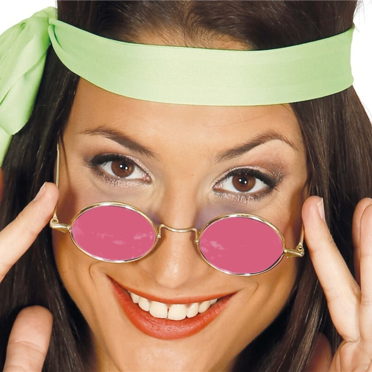 Pink Hippie Glasses