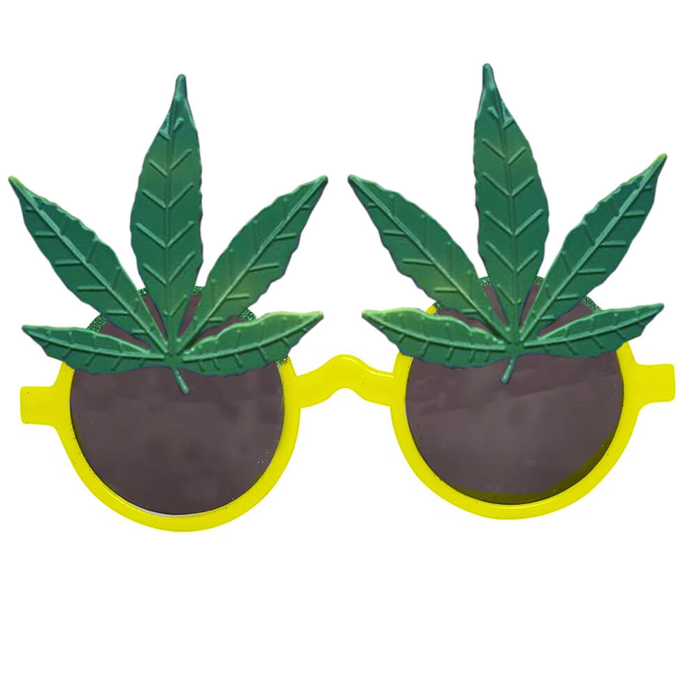 Green Rasta Glasses