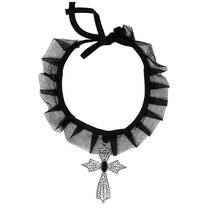 Choker with Cross