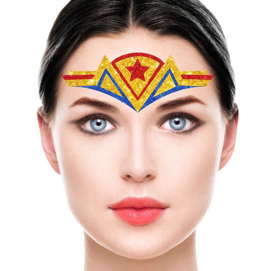 Wonder Woman Face Gems