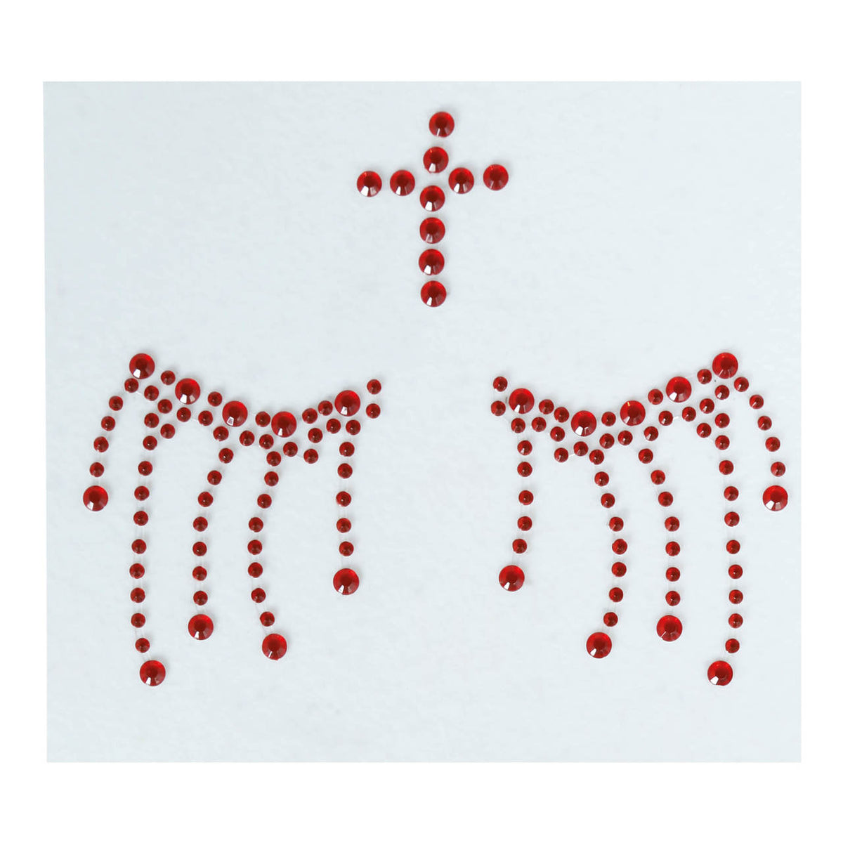Bloody Glitter Stick-On Gems