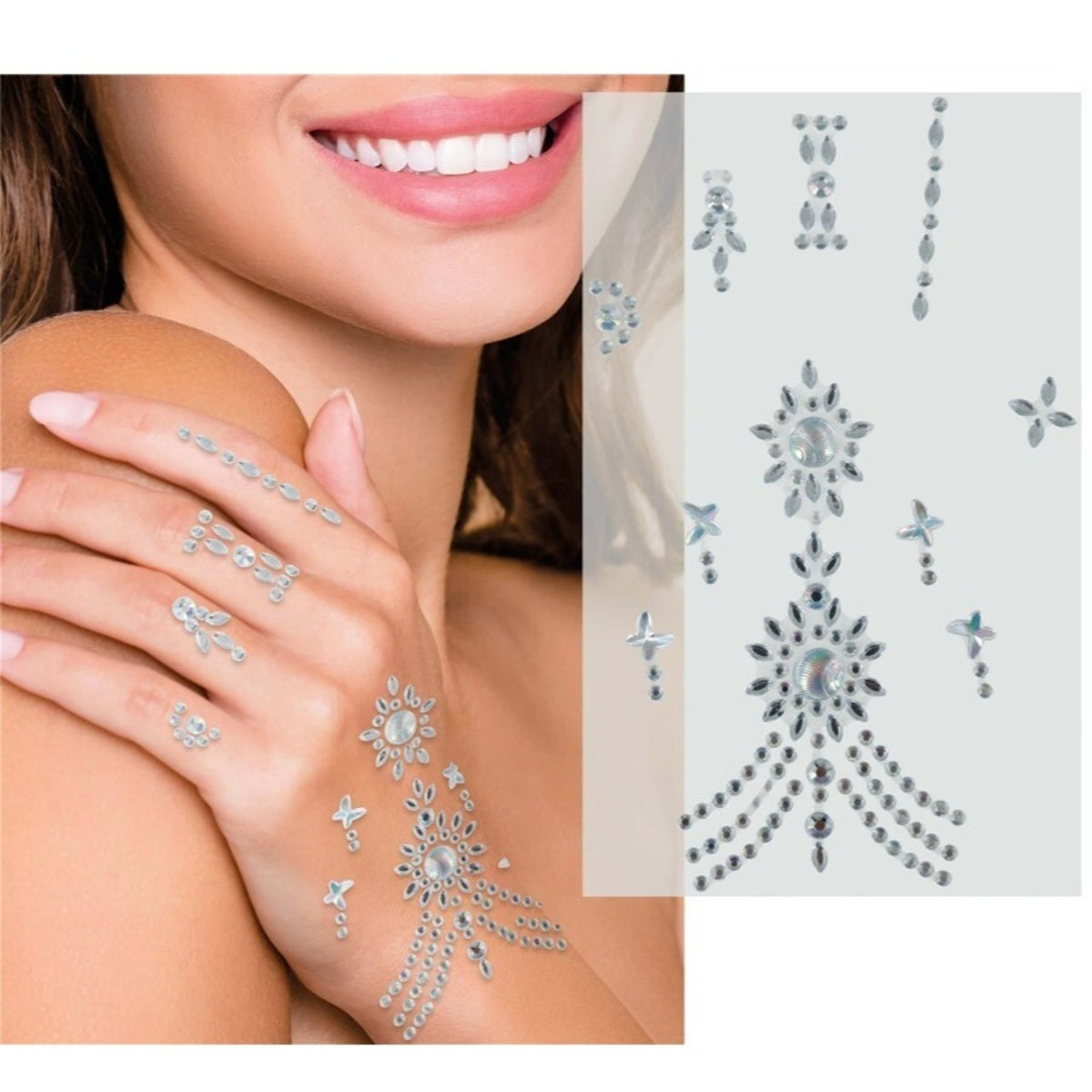 Silver Glitter for Hands