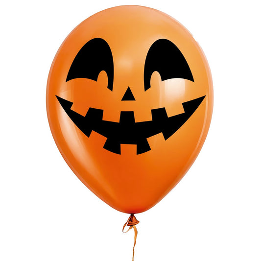 Terrifying Orange Pumpkin Balloons 