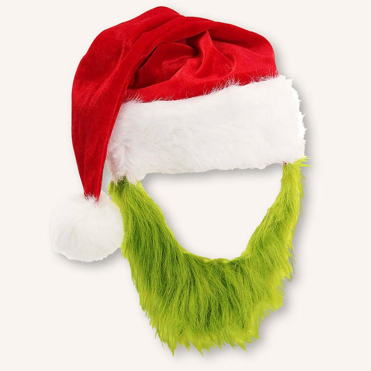 Grinch Cap with Beard