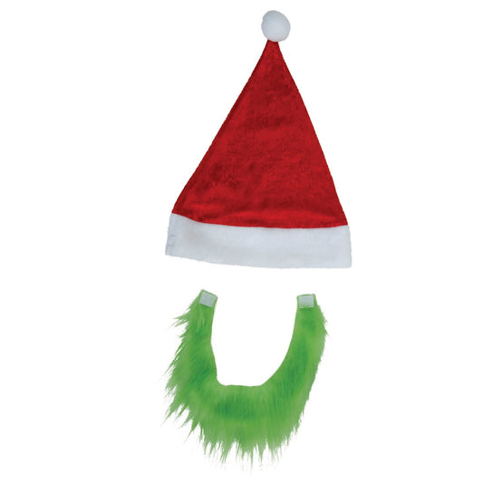 Grinch Cap with Beard