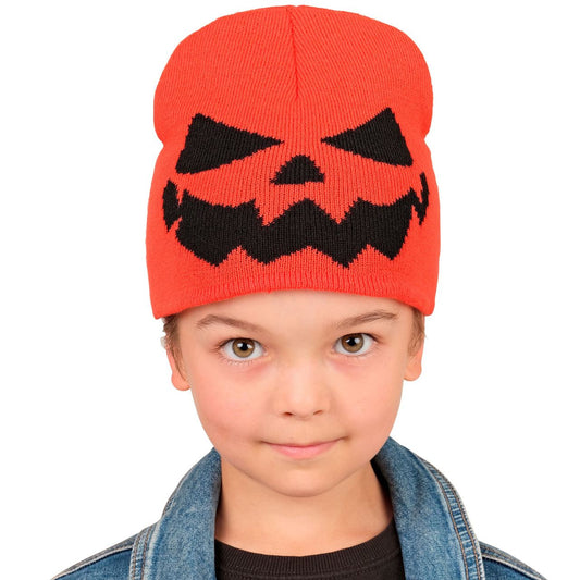Kids Pumpkin Cap